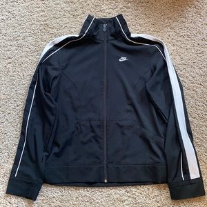 Nike jacket windbreaker size small black white